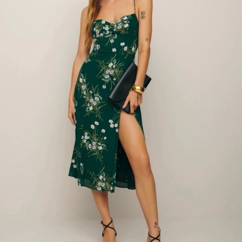 REFORMATION petite floral juliette dress
